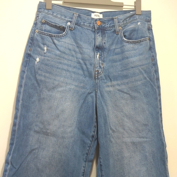 Pistola Loretta High & Wide Ankle Jean sz 31 - Picture 2 of 7